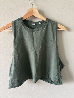 Kotn Olive green racerback tank